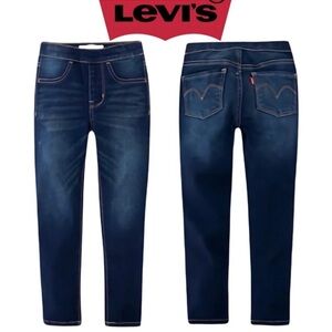 Levi’s Pull-On Denim Jean Legging Girls Size 14 New With Tags